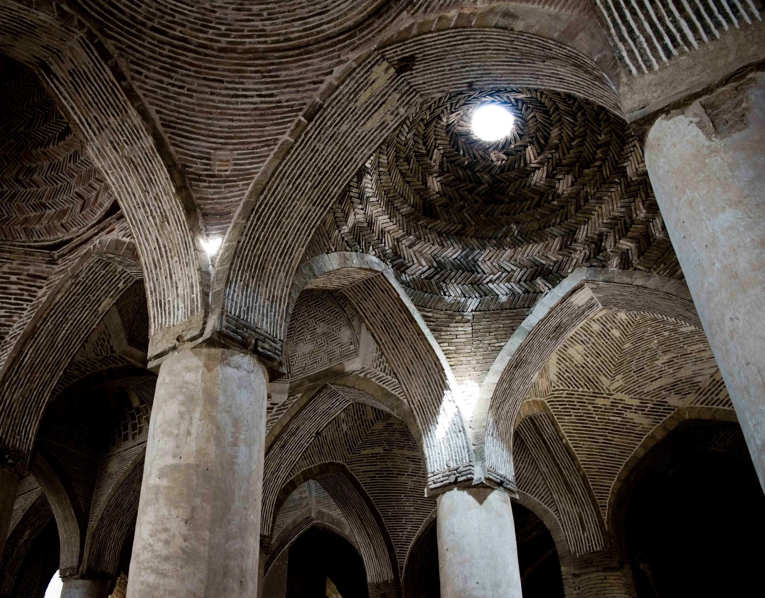 A Legacy Built in Brick and Geometry: Arches in Iranian Architecture 9 Pointed Arch, The Jameh Mosque of Isfahan, Iran