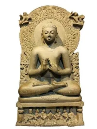 Preaching Buddha, 5th Century CE, Archaeological Museum, Sarnath