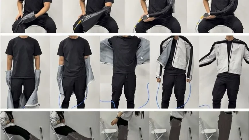 This Robotic Clothing Wraps Around You in Just 10 Seconds 5 Robotic Clothing