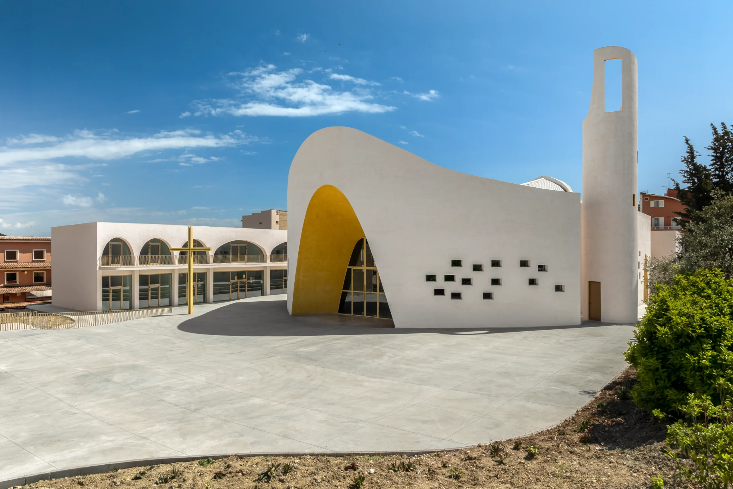 Santa Barbara Parish Complex Shapes a Contemporary “Campus of Faith” in Sicily 6 Santa Barbara Parish Complex