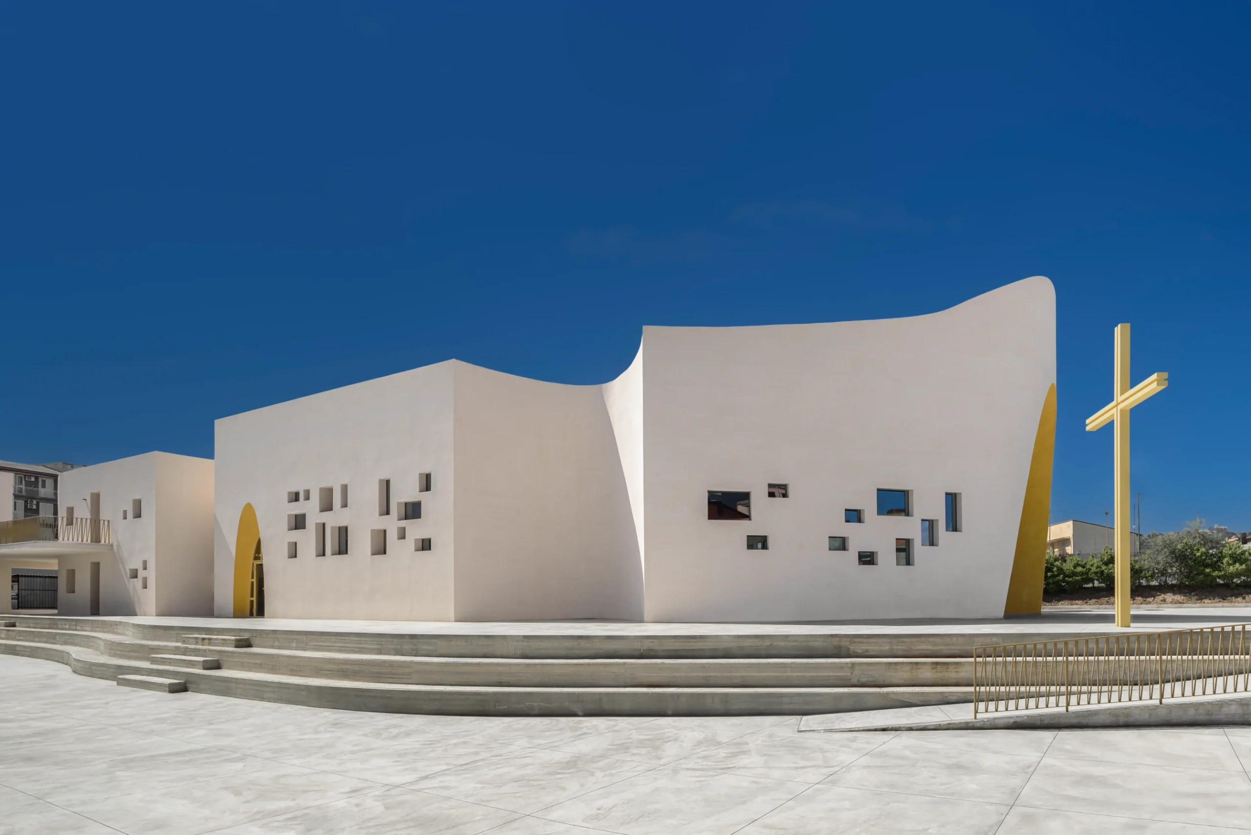 Santa Barbara Parish Complex Shapes a Contemporary “Campus of Faith” in Sicily 9 Santa Barbara Parish Complex