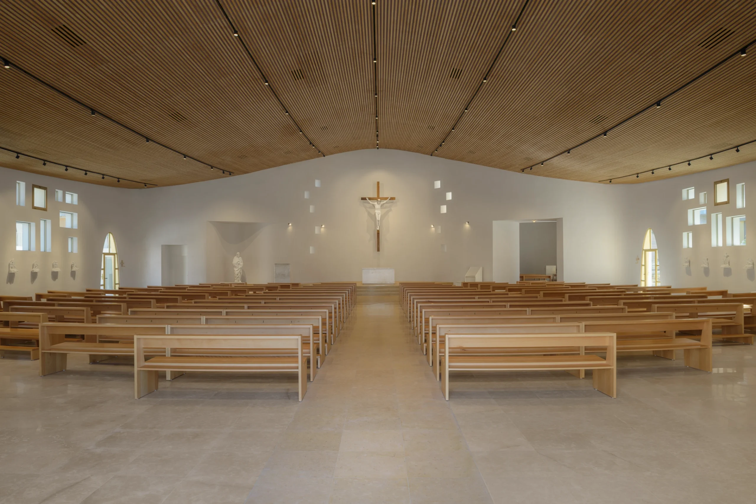 Santa Barbara Parish Complex Shapes a Contemporary “Campus of Faith” in Sicily 20 Santa Barbara Parish Complex