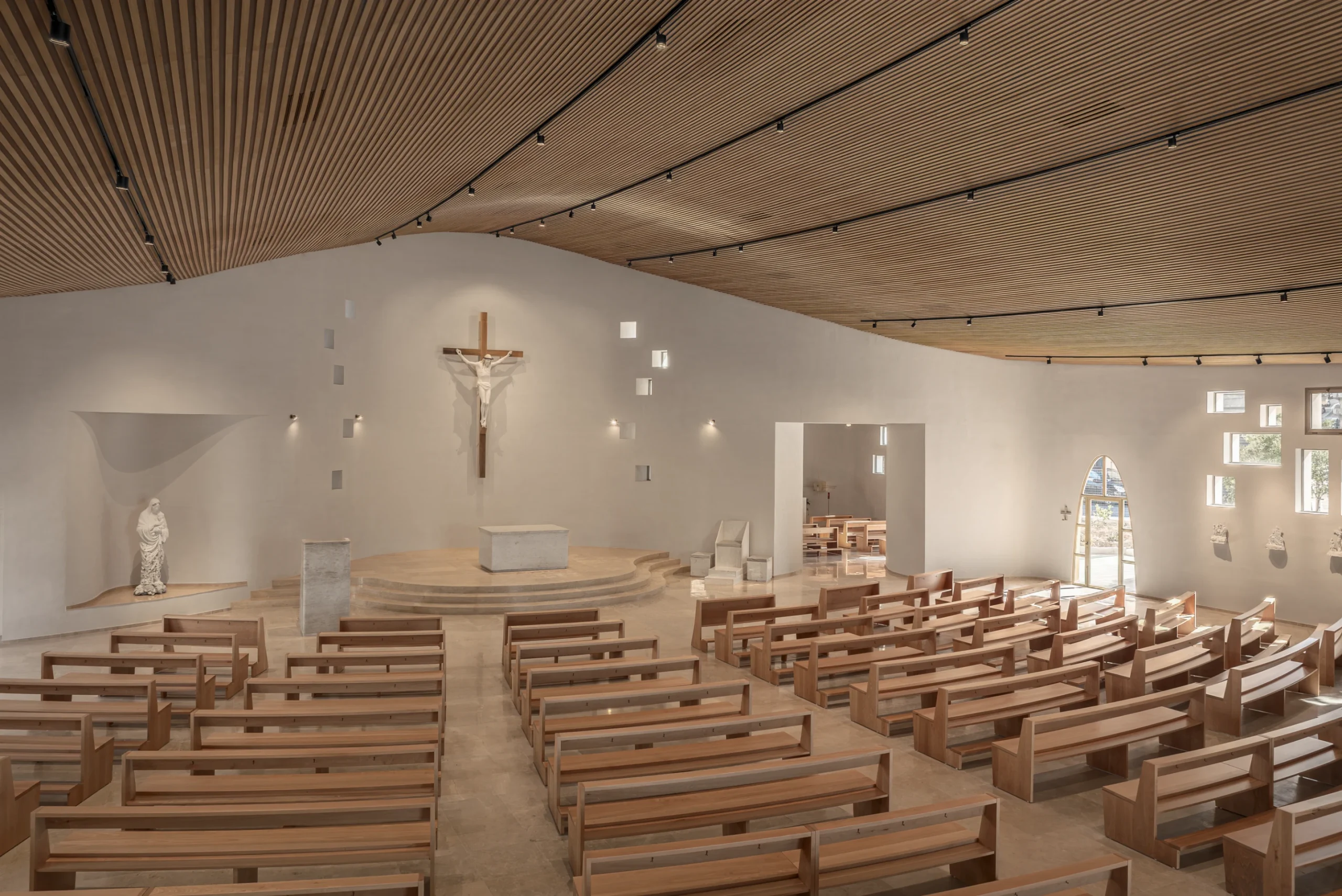 Santa Barbara Parish Complex Shapes a Contemporary “Campus of Faith” in Sicily 19 Santa Barbara Parish Complex