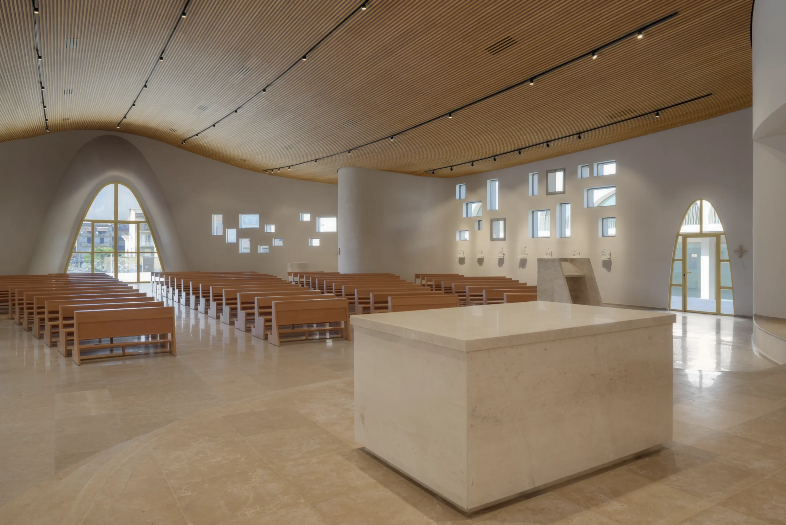 Santa Barbara Parish Complex Shapes a Contemporary “Campus of Faith” in Sicily 21 Santa Barbara Parish Complex