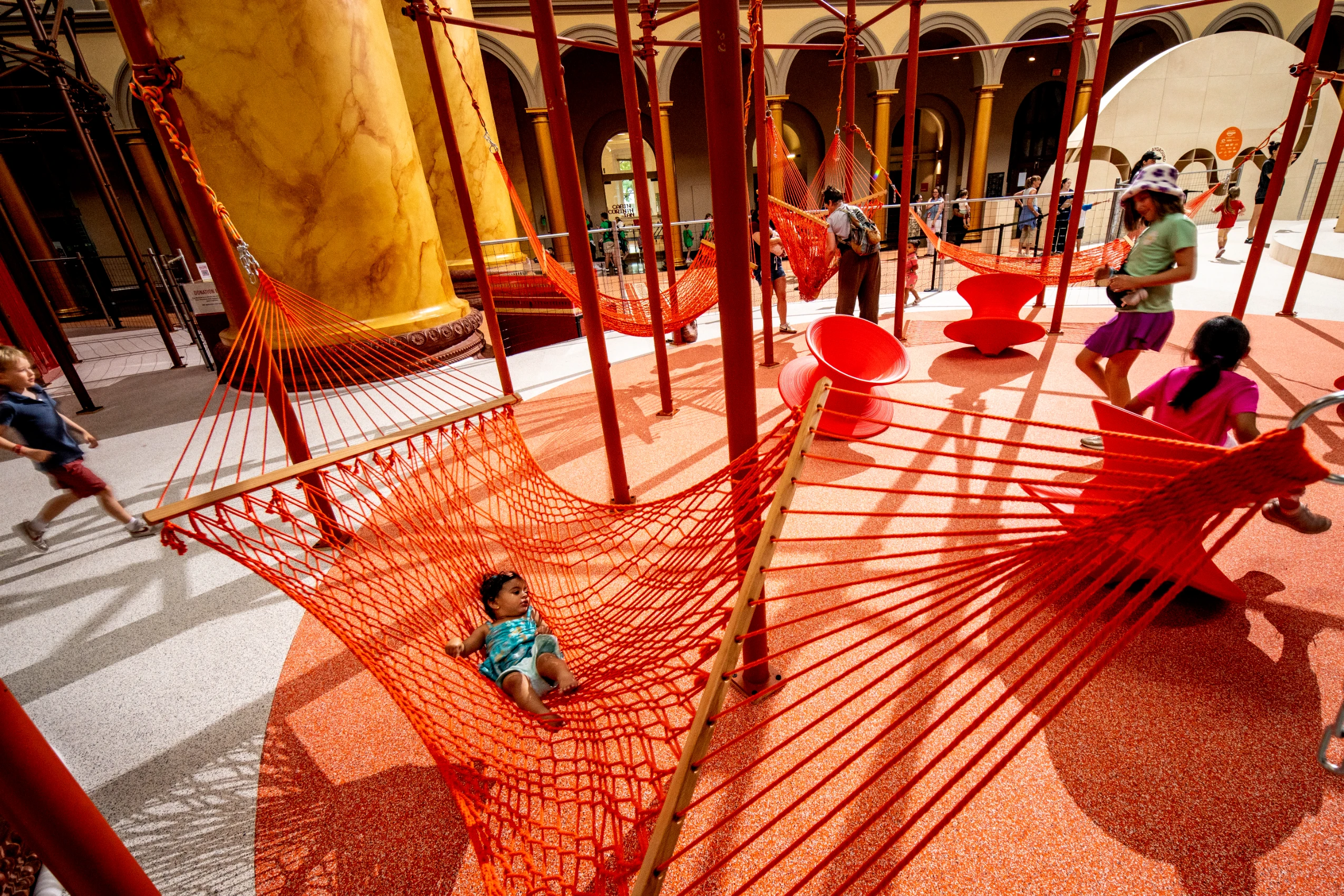 Snarkitecture Transforms the National Building Museum into an Immersive Indoor Playground