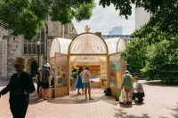 Studio Folk Architects and Raskl Bring Greenhouse Pavilion to the London Festival of Architecture