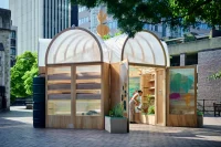 Studio Folk Architects and Raskl Bring Greenhouse Pavilion to the London Festival of Architecture