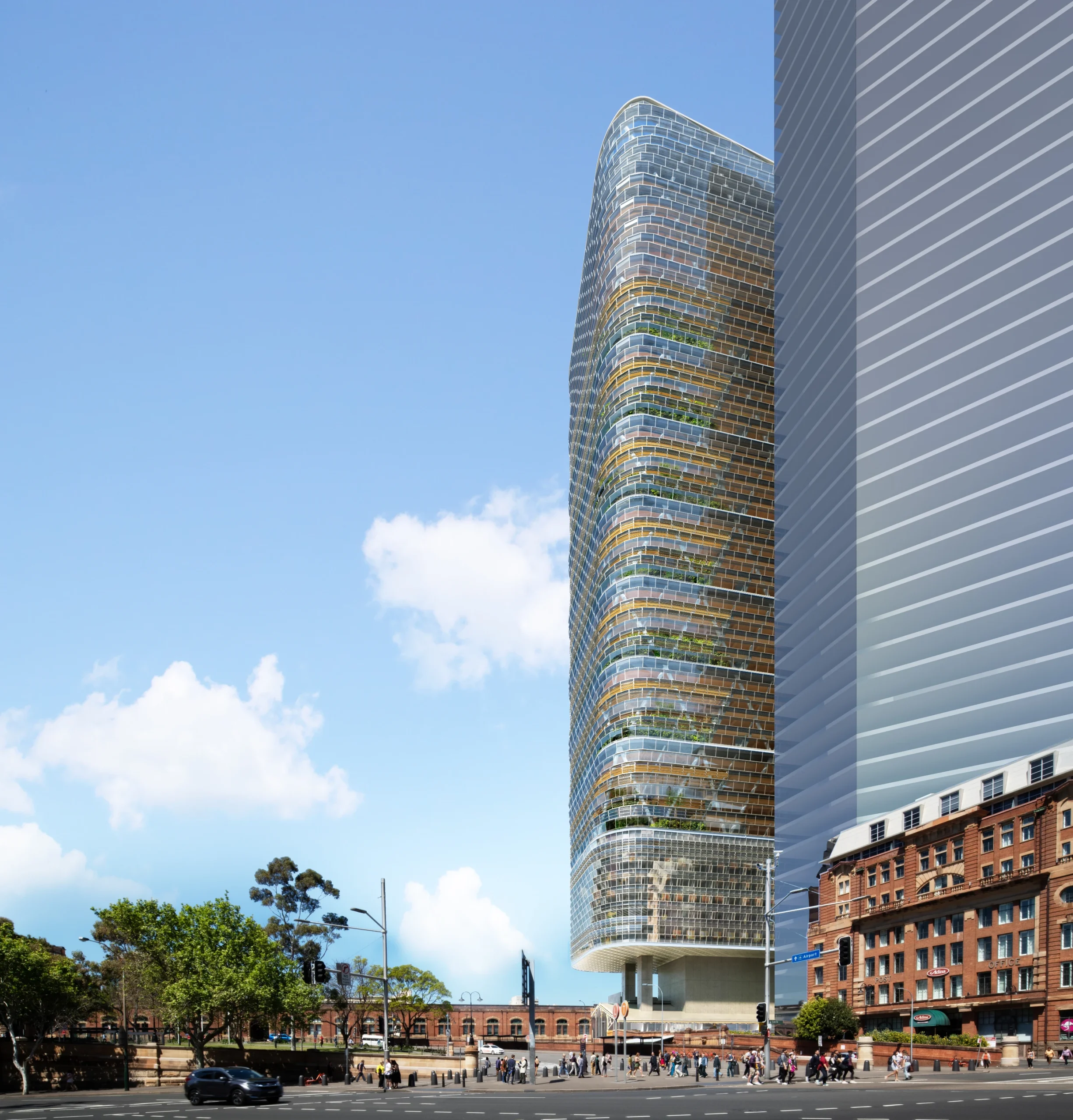 World’s Tallest Hybrid Timber Tower by SHoP and BVN Rises 180 Metres Above Sydney 22 Atlassian Central