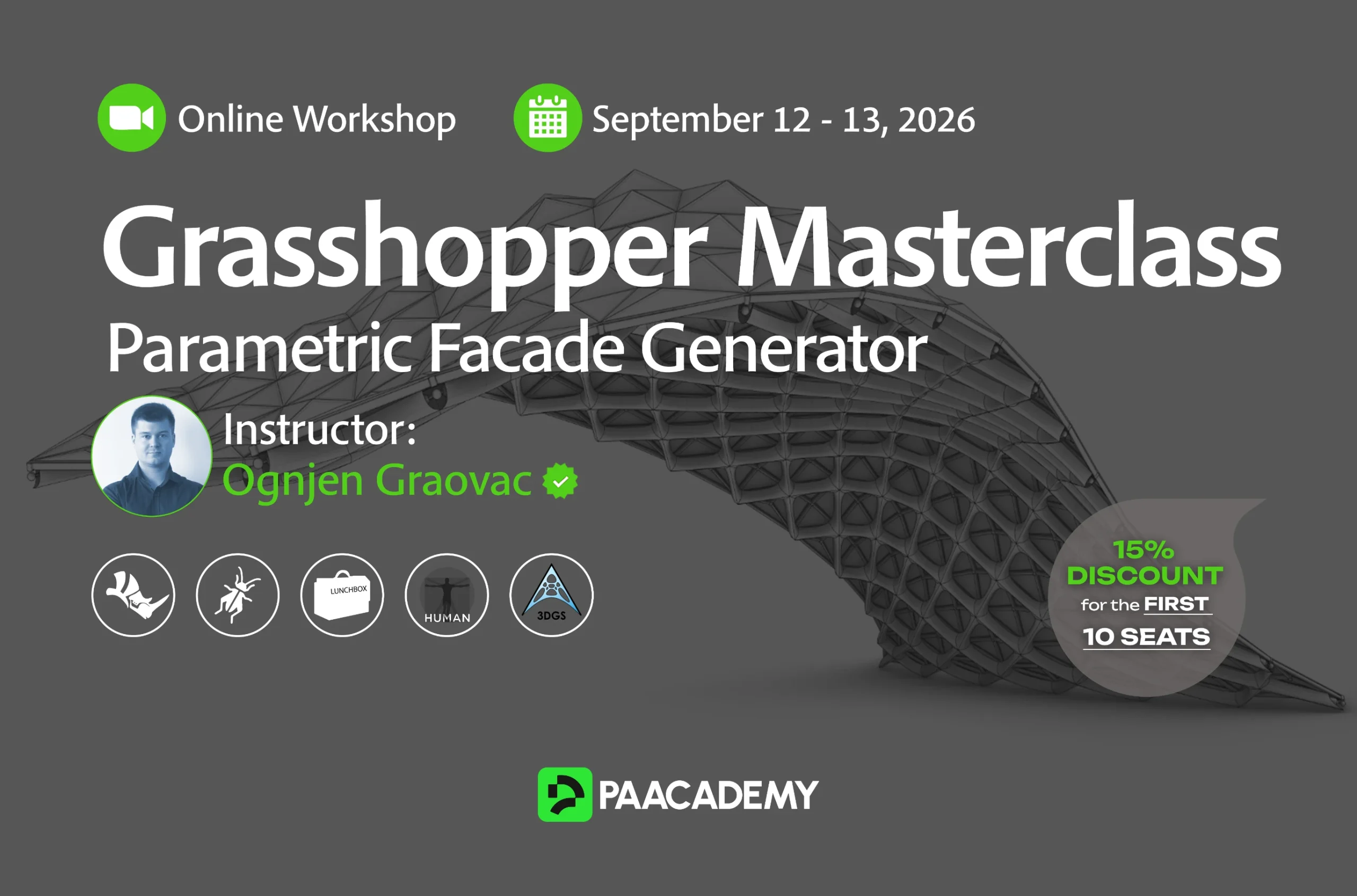 Grasshopper Masterclass: Parametric Facade Generator 12 Grasshopper Masterclass: Parametric Facade Generator