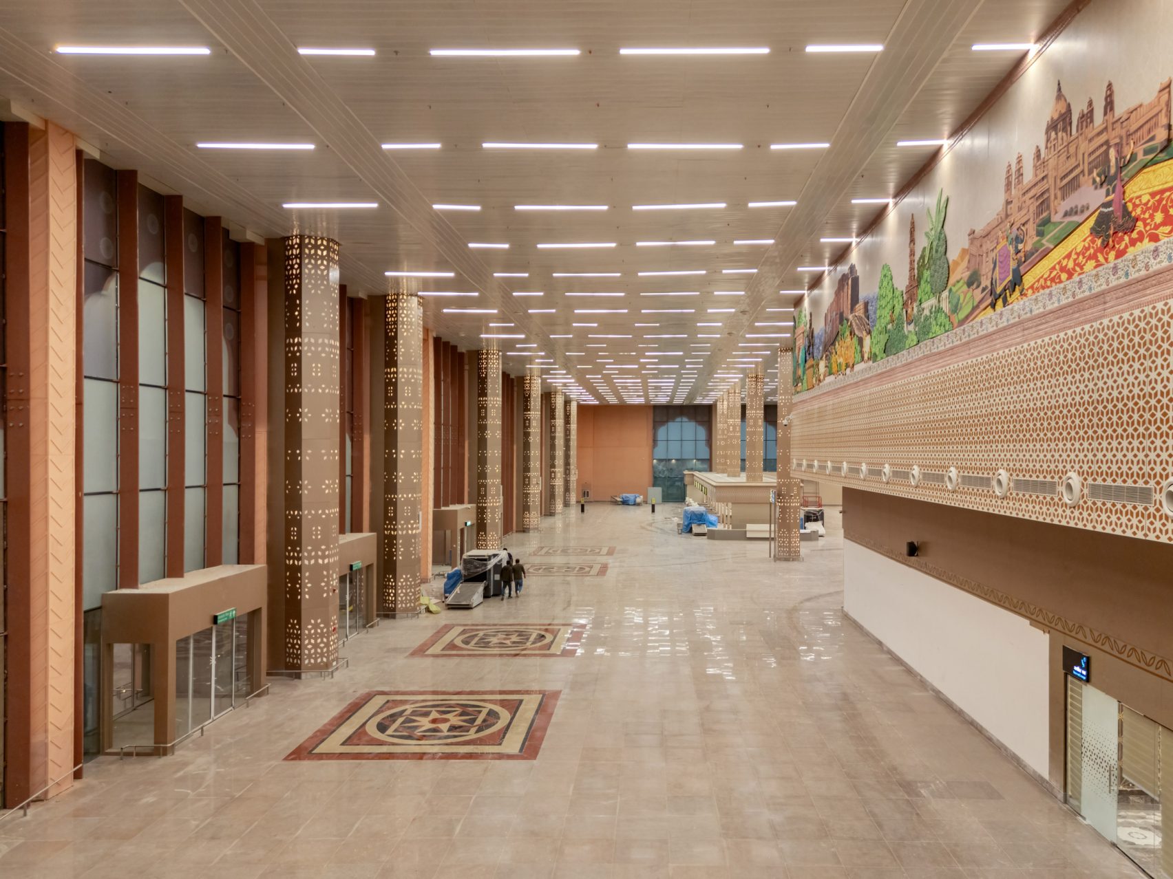 Gateway to the Blue City: Sthapati Draws on Rajasthan's Royal Heritage for Jodhpur Airport in India 8 Gateway to the Blue City: Sthapati Draws on Rajasthan's Royal Heritage for Jodhpur Airport in India