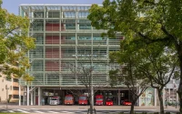 The Façade of Nishi Fire Station