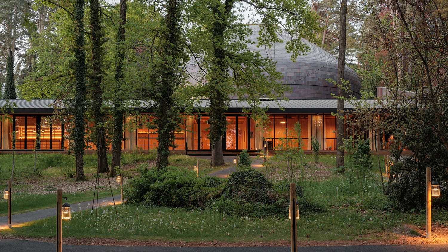 Philippe Chiambaretta Wraps La Source Vive Concert Hall in Curving Copper Shingles 5 La Source Vive Concert Hall