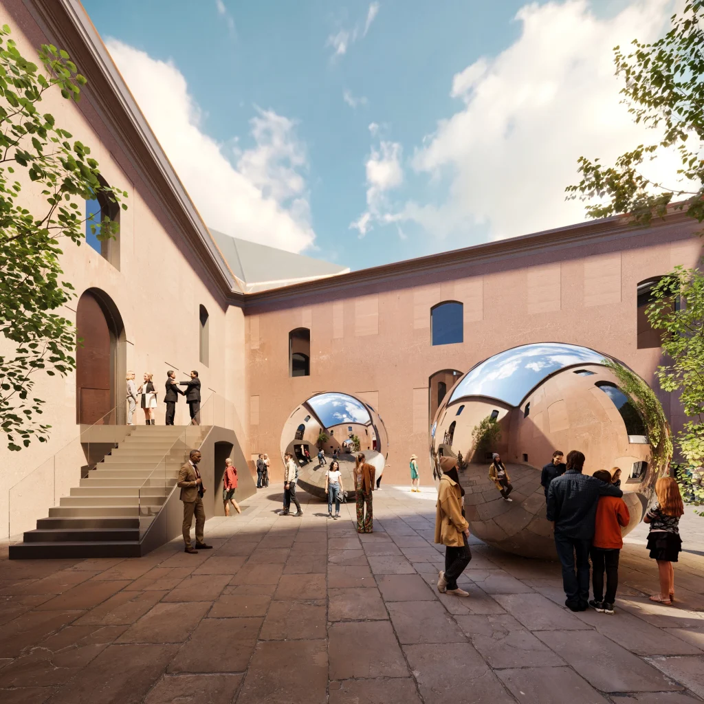 AGO Modena’s Origami-Inspired Kinetic Roof interior