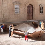 AGO: Origami-Inspired Kinetic Roof by Carlo Ratti Associati Opens in Modena