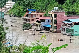 Floods on the Nepal–China border