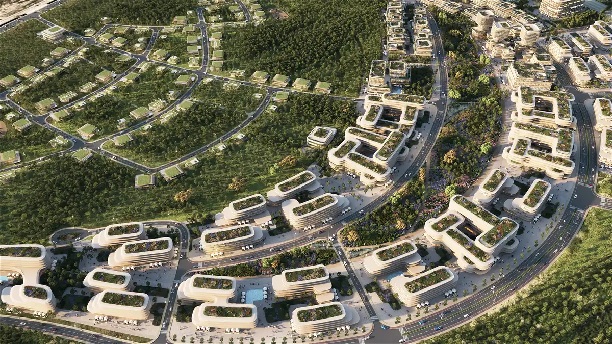 ZHA Unveils Forest-Centred Masterplan for Baku Expo City 2030
