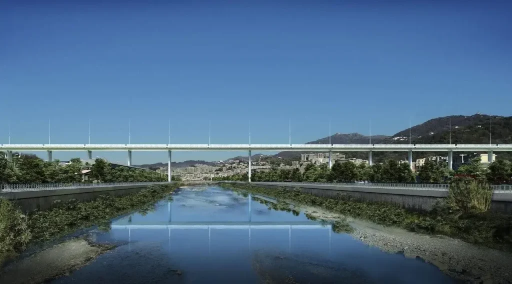 Genoa San Giorgio Bridge