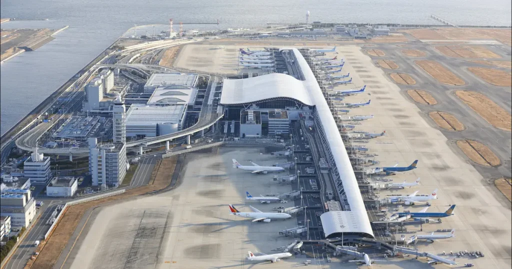 Kansai International Airport Bird View