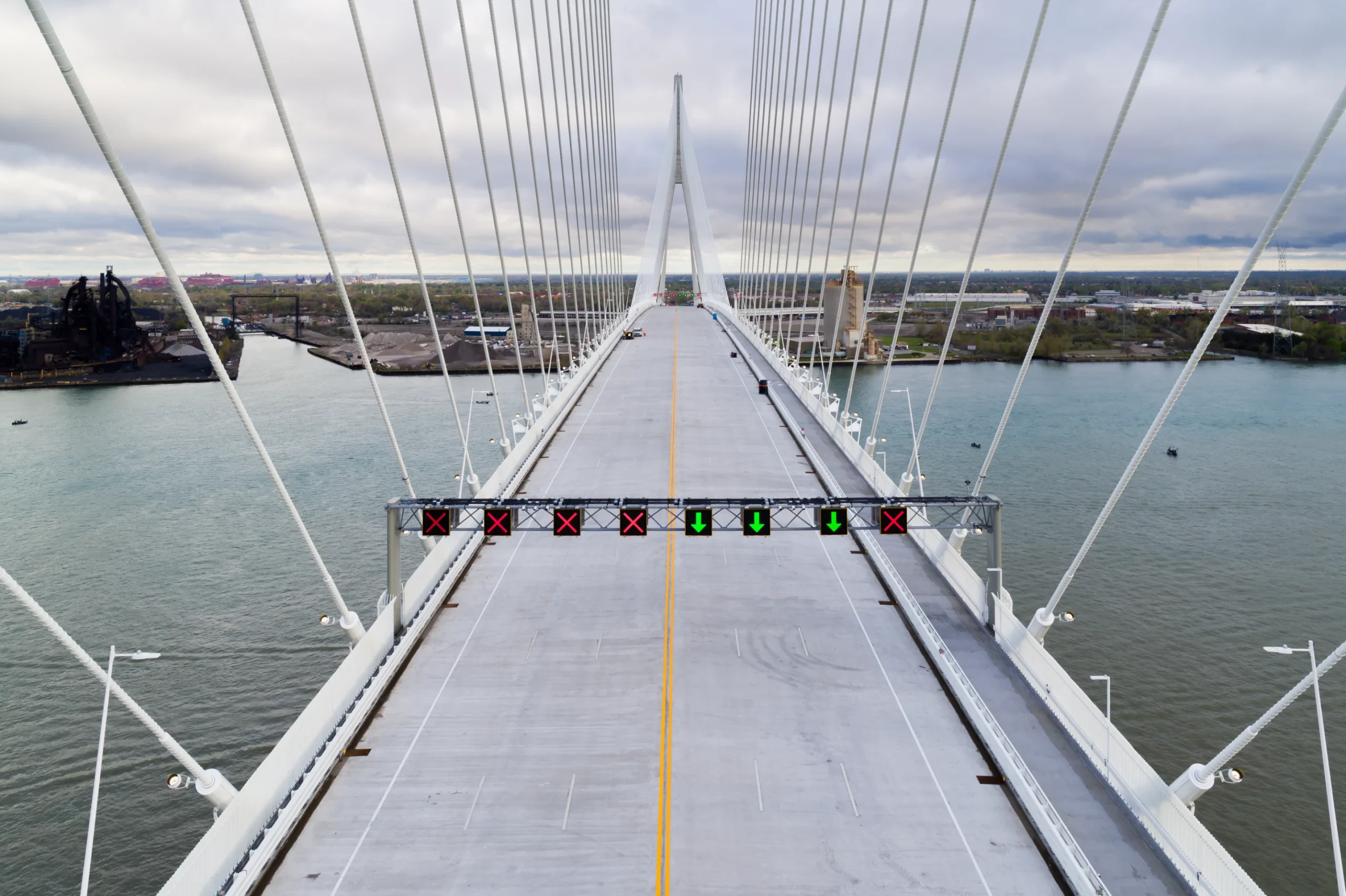 Long-Awaited US-Canada Bridge Opens to Traffic 8 Gordie Howe International Bridge