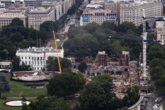 Supreme Court temporarily allows construction of the 90,000-square-foot White House ballroom to continue as it reviews a legal challenge.