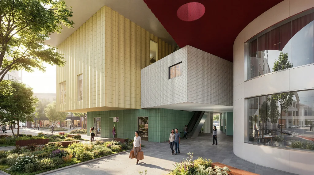 MVRDV Designes Cultural Project in Shenzhen is a Vertical Reinterpretation of the Surrounding Village