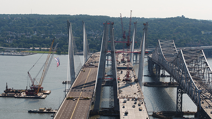 Tappan Zee Bridge Under Construction