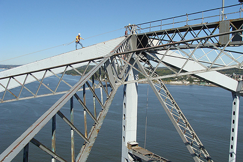 Tappan Zee Bridge Under Construction