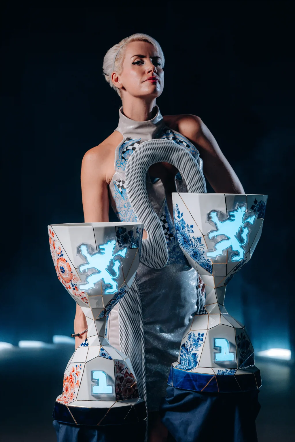 Royal Delft Unveils Tech-Infused Trophies_Anouk Wipprecht