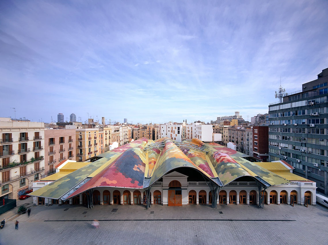 10 Spanish Architects Who Built Spain's Architectural Legacy 27 Santa Caterina Market