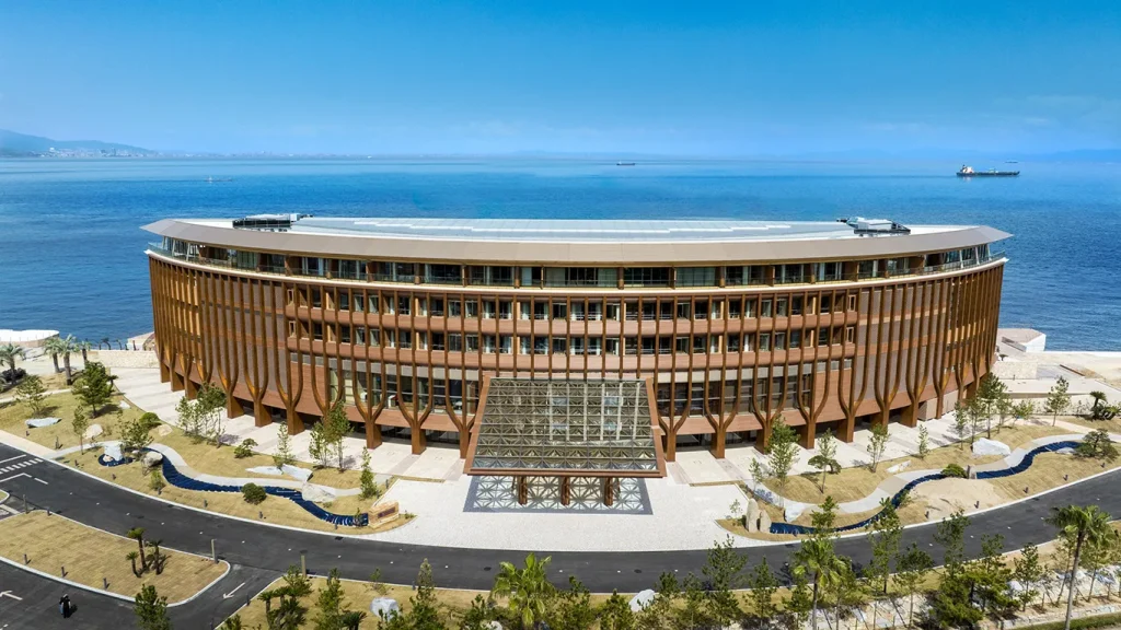 Shigeru Ban Reveals a Coastal Wellness Retreat on Awaji Island