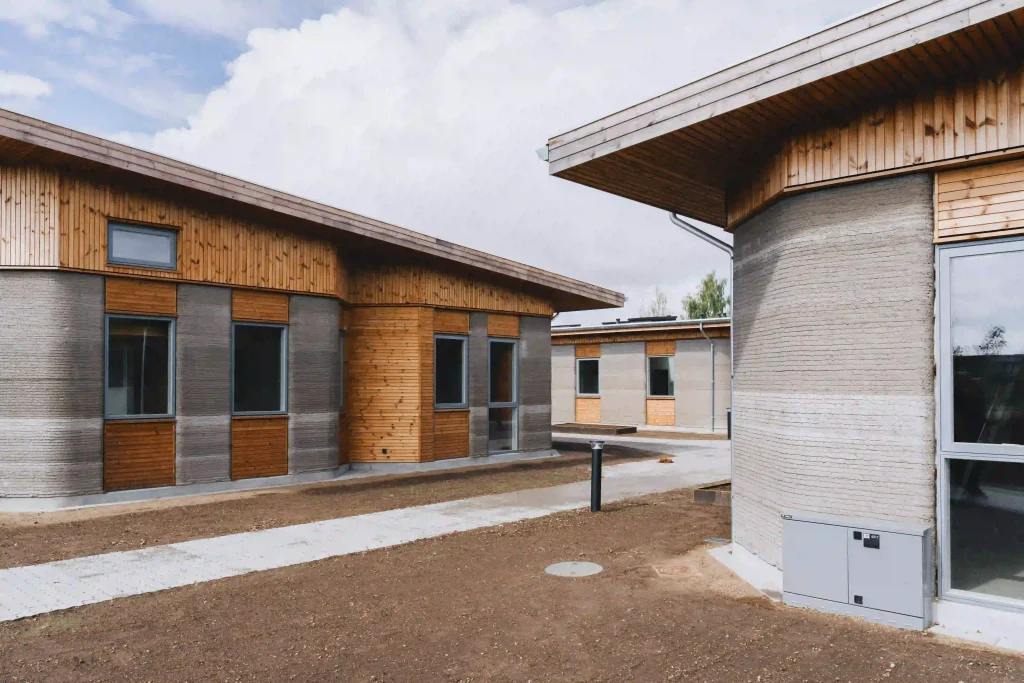 Skovsporet Europe’s Largest 3D-Printed Housing Project Completes 36 Student Homes in Denmark