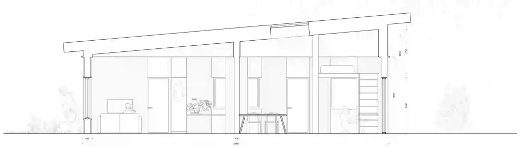 Skovsporet Section Drawing