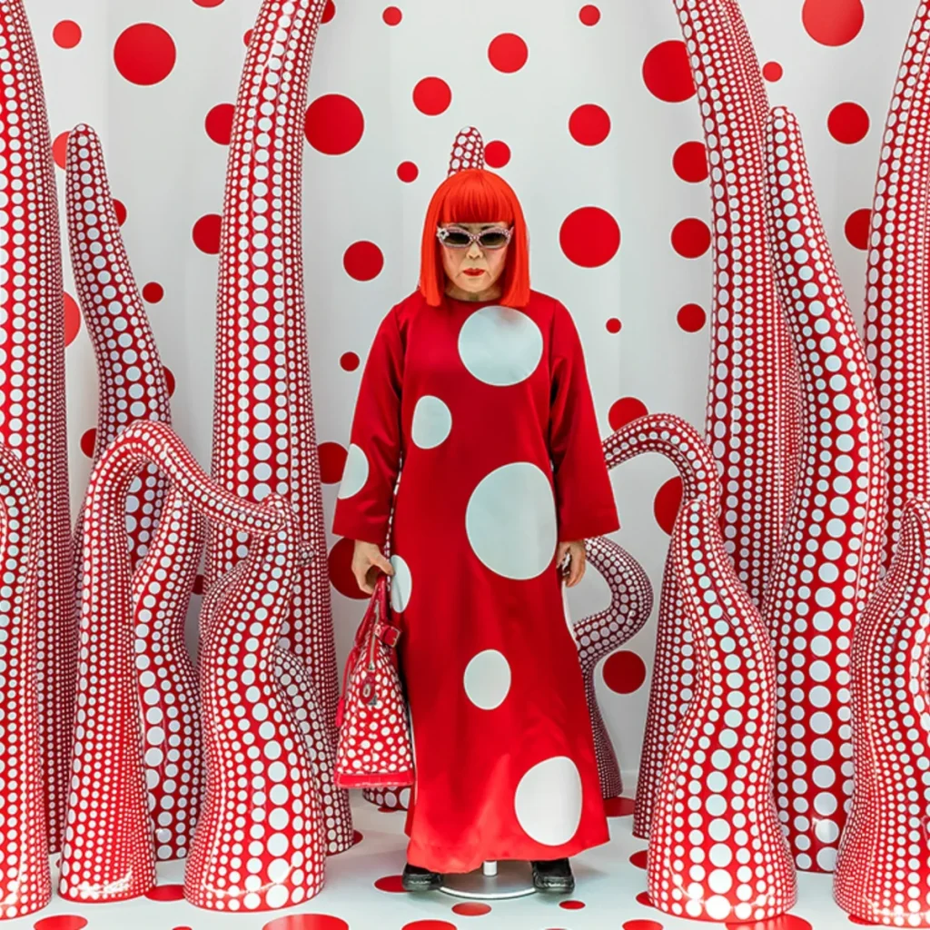 Yayoi Kusama dies at 97, leaving a lasting legacy in contemporary art, immersive installations, and architecture through infinity, repetition, mirrors, and spatial experience.