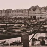 Quay walls and harbor basins in historic HafenCity © gemeinfrei (Public Domain)