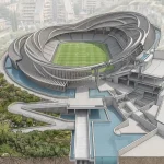 Who Controls AI in Architecture? Alex Josephson and Arturo Tedeschi on the Future of Design_Stadium concept by Arturo Tedeschi