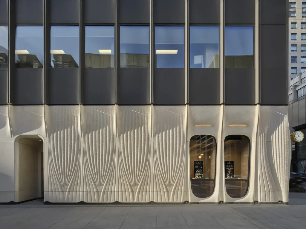 Who Controls AI in Architecture? Alex Josephson and Arturo Tedeschi on the Future of Design_Rolex facade by PARTISANS and Arturo Tedeschi