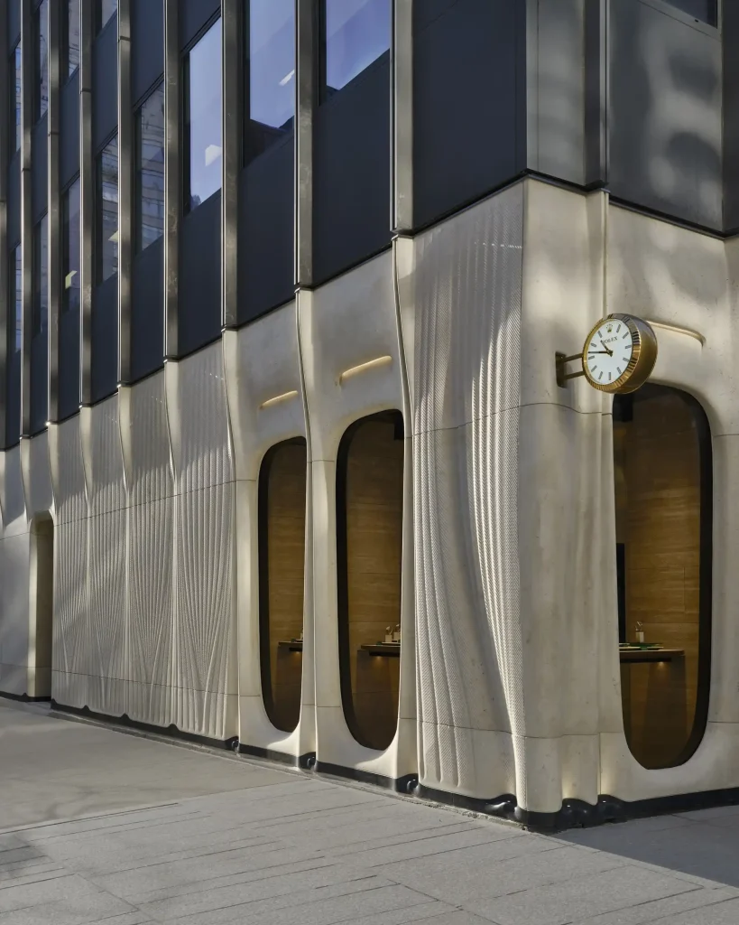 Who Controls AI in Architecture? Alex Josephson and Arturo Tedeschi on the Future of Design_Rolex facade by PARTISANS and Arturo Tedeschi