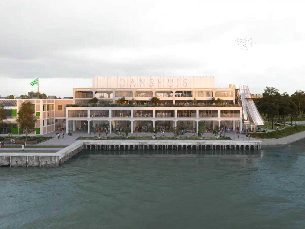 Danshuis Rotterdam Waterfront Exterior
