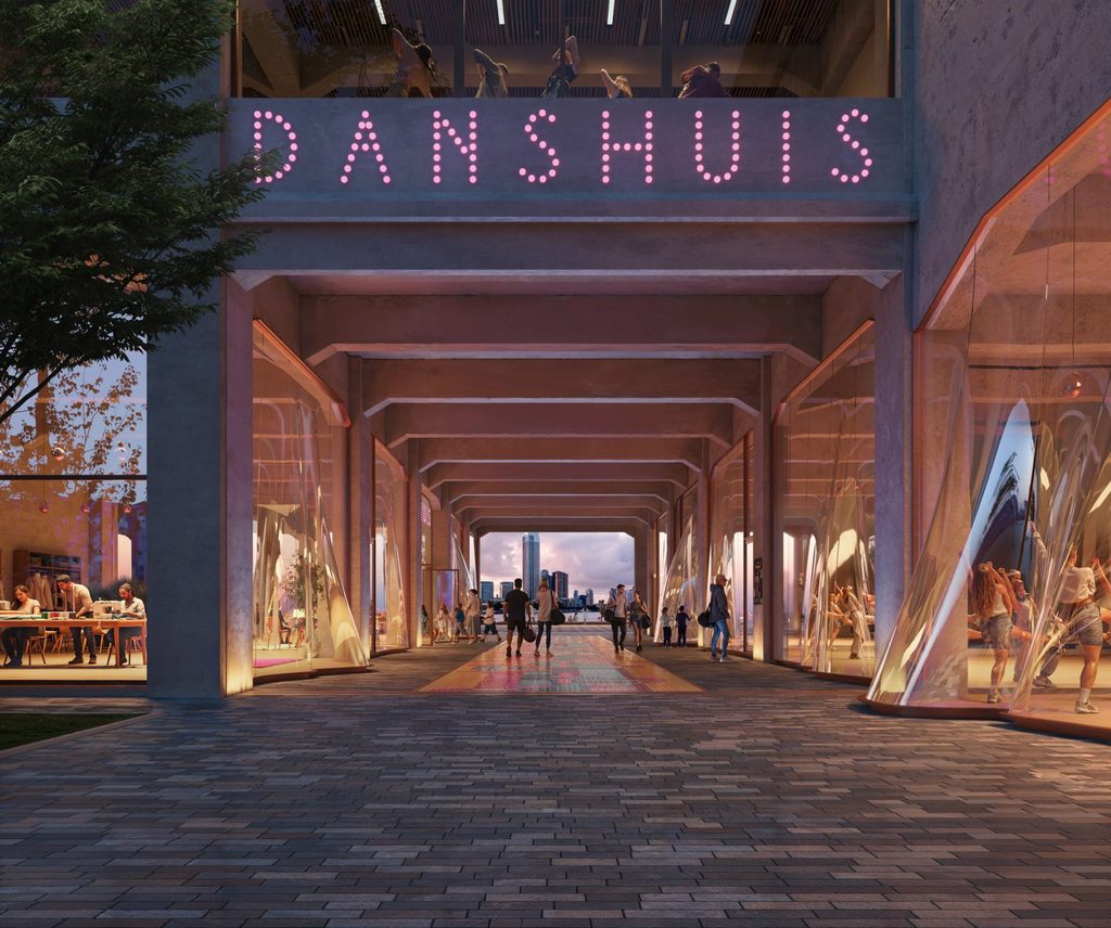 Danshuis Rotterdam Interior Entrance