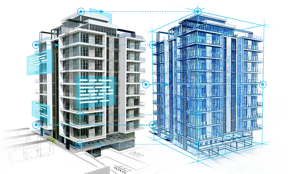 Explore how the shift from BIM to building digital twins is transforming architecture, construction, and facility management through real-time data, IoT, AI, predictive maintenance, and smarter building performance.