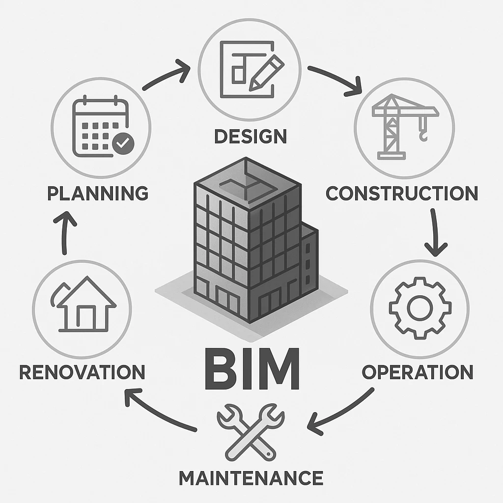 Explore how the shift from BIM to building digital twins is transforming architecture, construction, and facility management through real-time data, IoT, AI, predictive maintenance, and smarter building performance.