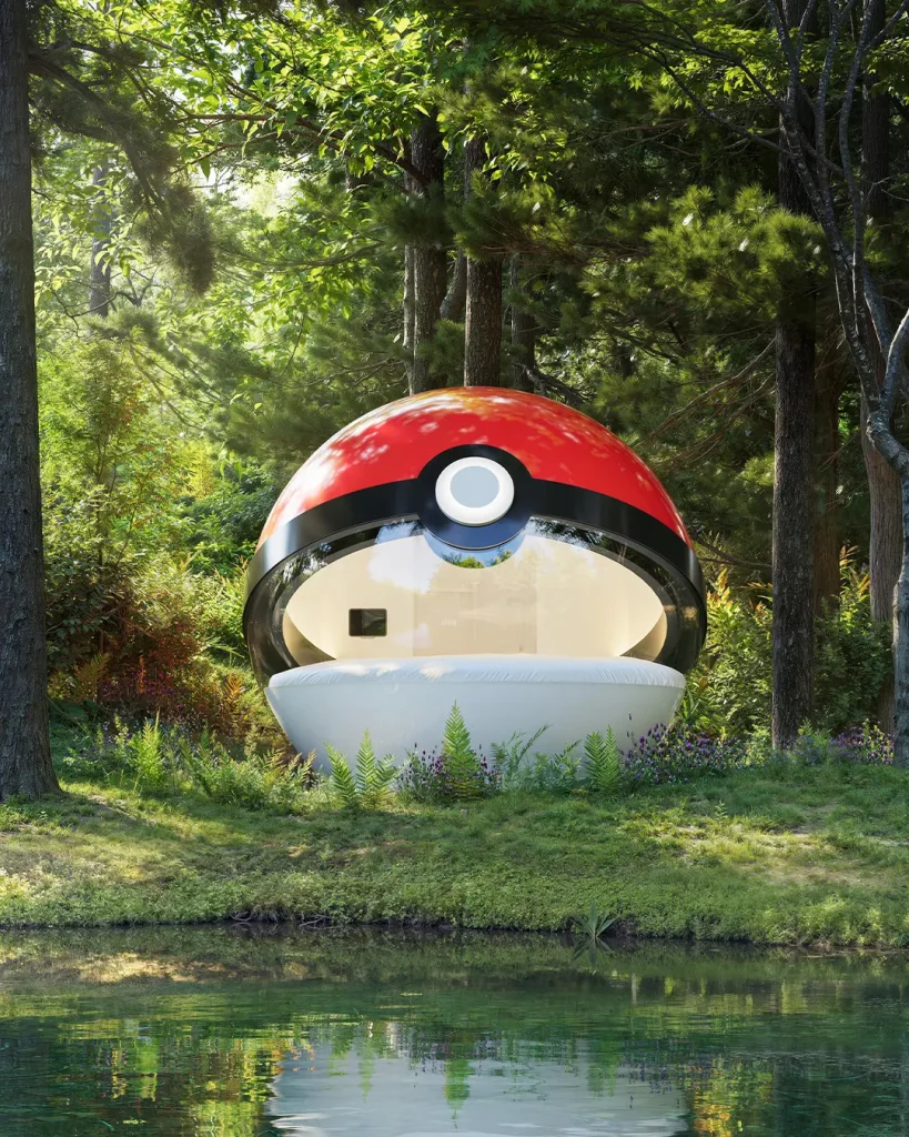 Giant Poké Ball Sleeping Pod