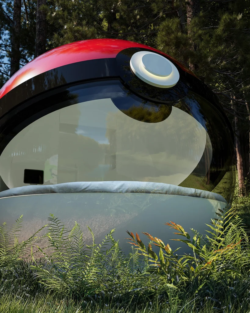 Giant Poké Ball Sleeping Pod