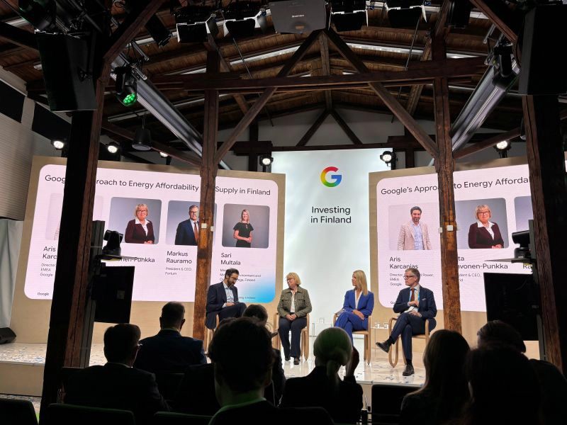 Google is investing €13 billion in Finland to expand AI infrastructure, data centers, clean energy, workforce training and regional development.