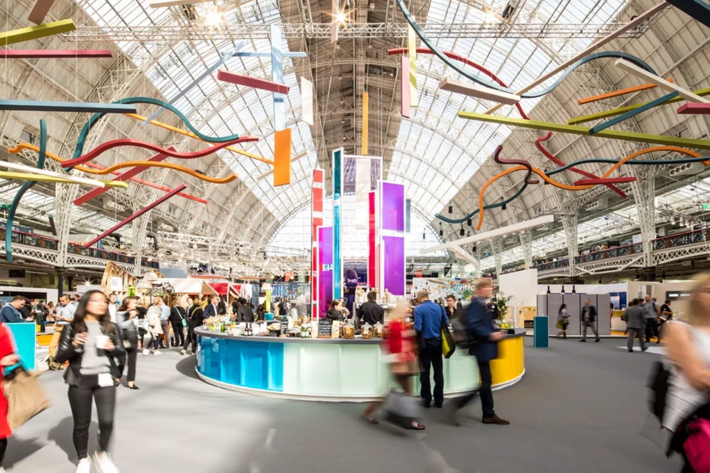 Visitors walking through the London Design Festival 2026 on the Strand during London Design Festival