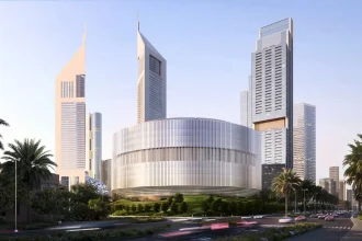 SOM Unveils Circular Dubai Holding Headquarters in Dubai