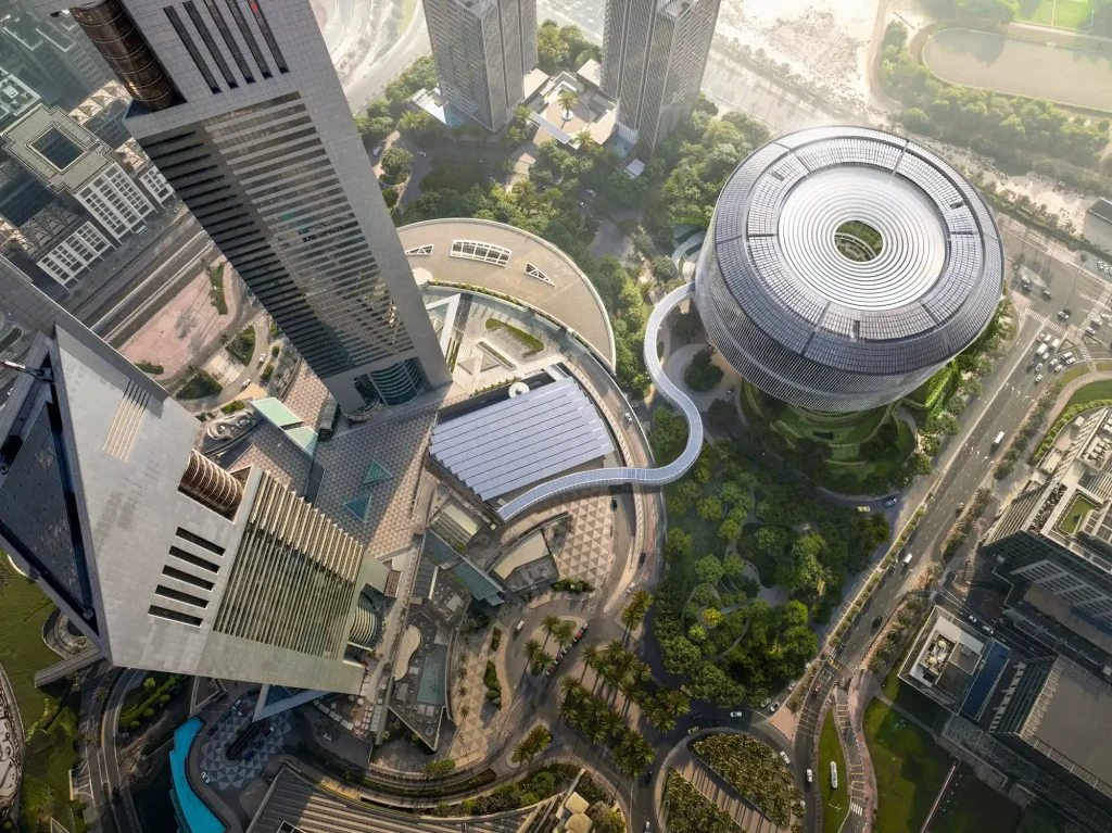 SOM Unveils Circular Dubai Holding Headquarters in Dubai