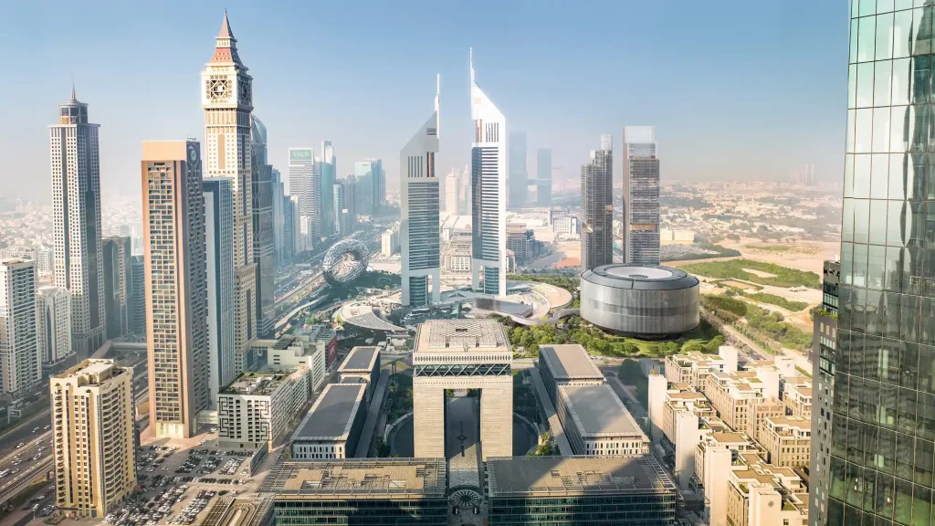 SOM Unveils Circular Dubai Holding Headquarters in Dubai