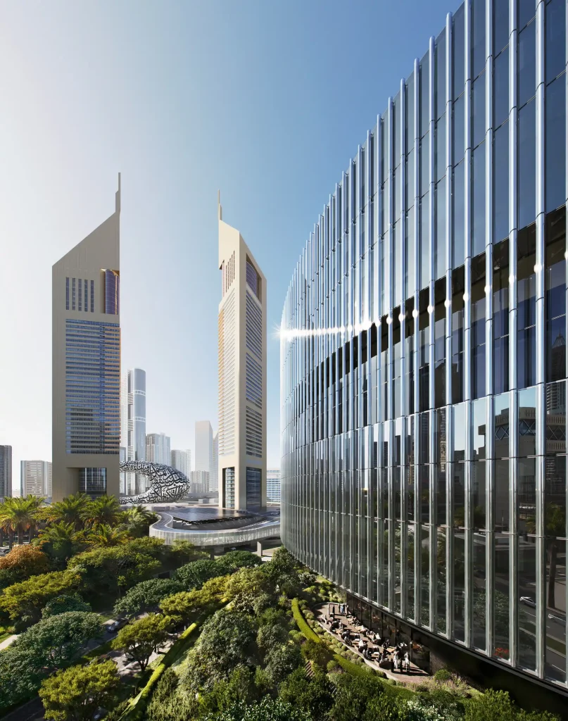 SOM Unveils Circular Dubai Holding Headquarters in Dubai