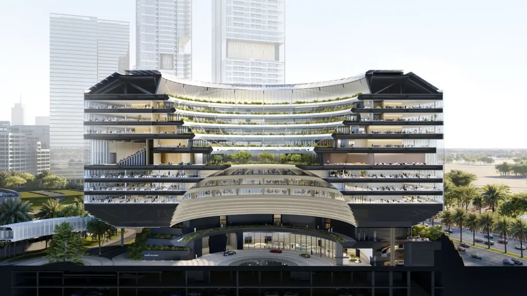 SOM Unveils Circular Dubai Holding Headquarters in Dubai